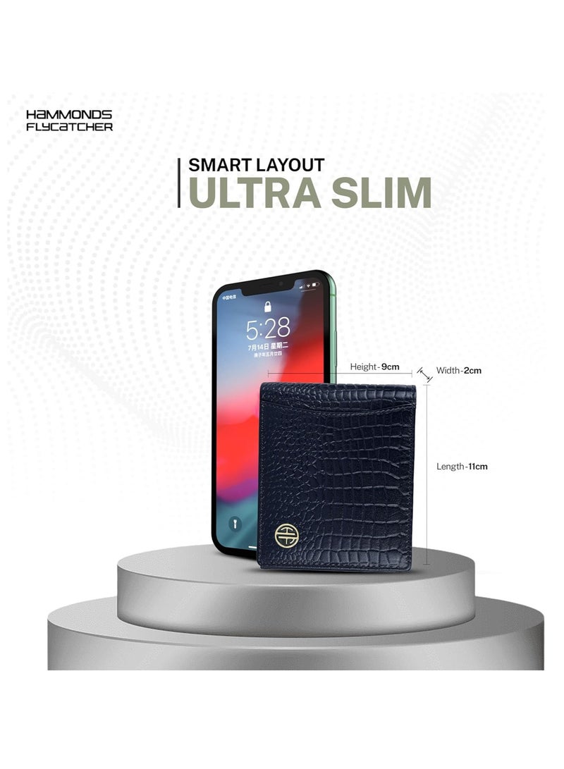 HAMMONDS FLYCATCHER RFID Protected Bi-Fold Wallet for Men Leather Original, Mens Wallet, Leather Wallets for Men, Classic Purse with 4 Card Slots, Coin Pocket, Mens Gift - Image 5