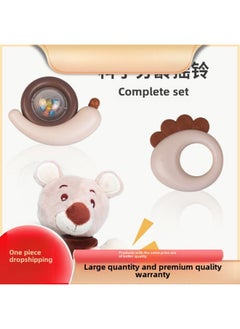 Generic Karchi Soothing Plush Toy Gift Box Suit Baby Grit Rattle Toy For Sleeping Guangdong Province-Colour:Gift Set Of 6 Pieces Kaichi Kaichi  - Image 4