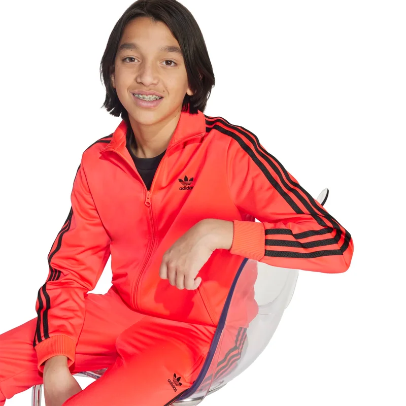 adidas تراك توب أوريجينالز للأطفال - أحمر