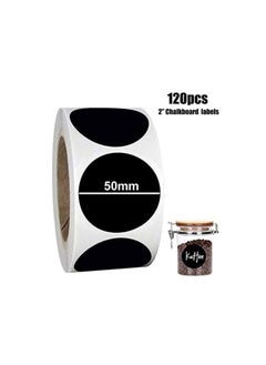 Premify 120 Round Chalkboard Labels with marker, Pantry and Storage Stickers for Jars, Pantry Labels for Jars, Spice, Glass, Cups, Containers, Canisters, Kitchen, Bathroom, Laundry Room, waterproof  - Image 2