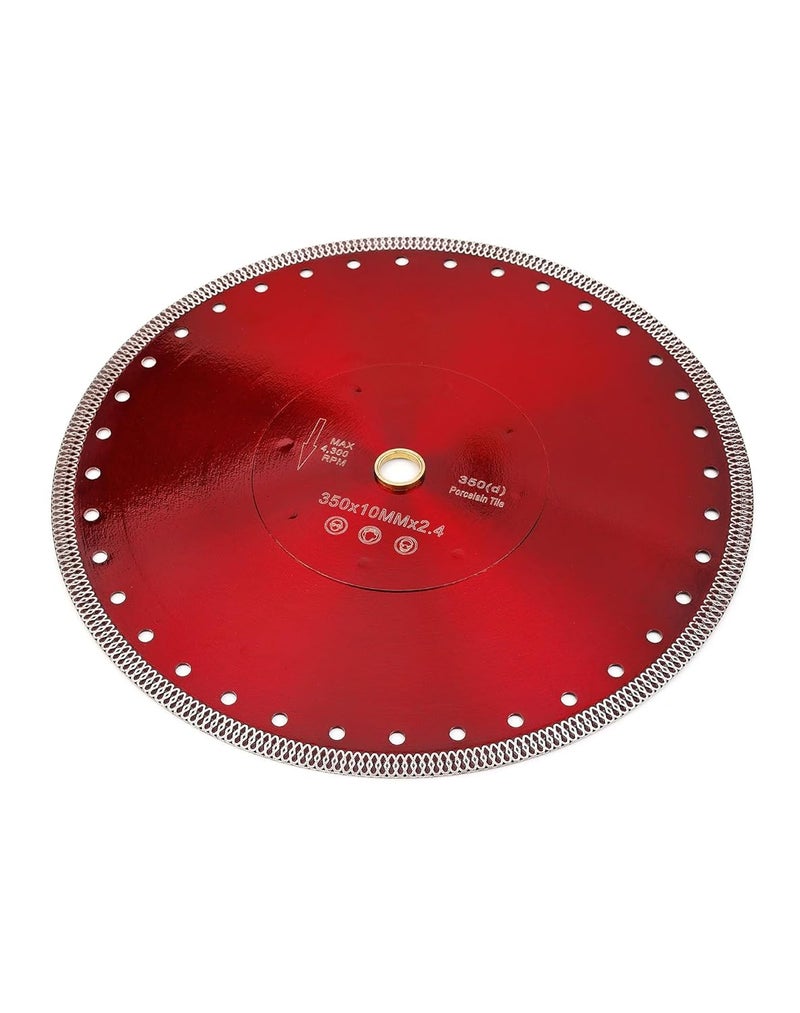Casaverde 14" Diamond Turbo Saw Blade with 1" Arbor for Granite,Marble,Brick,Masonry,Paving Flag,Concrete - Image 2