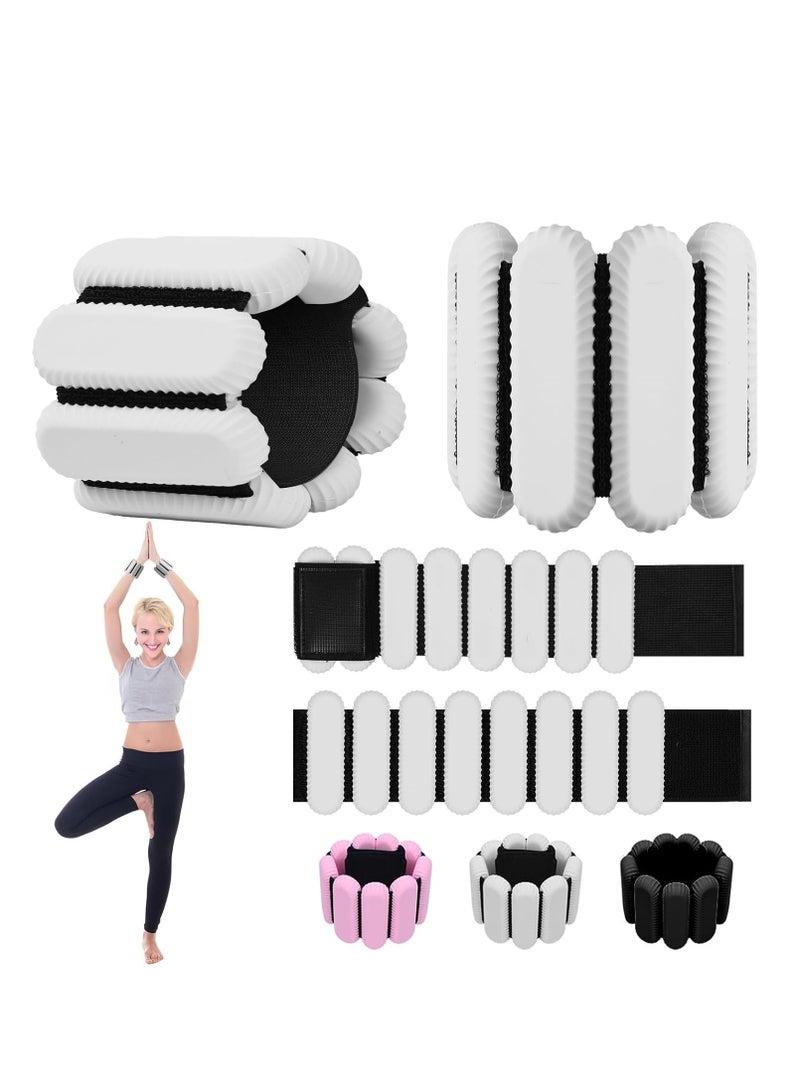 أوزيغالور مجموعة من قطعتين من الأوزان القابلة للتعديل للكاحل والمعصم لتدريب القوة، سوار تدريب مع وزن للمعصم - Image 1