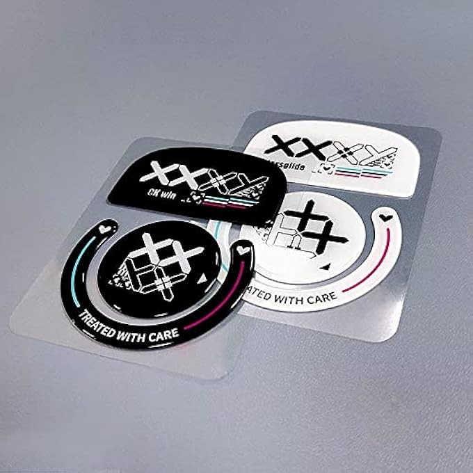 rayihni أقدام الفأرة للتزلج تناسب فأرة الألعاب اللاسلكية لوجيتك جي برو إكس سوبرلايت، أداء عالي، أقدام فأرة زجاجية مصقولة خالية من العيوب، سلسة للغاية ودائمة، اختيار محترف الألعاب - Image 2