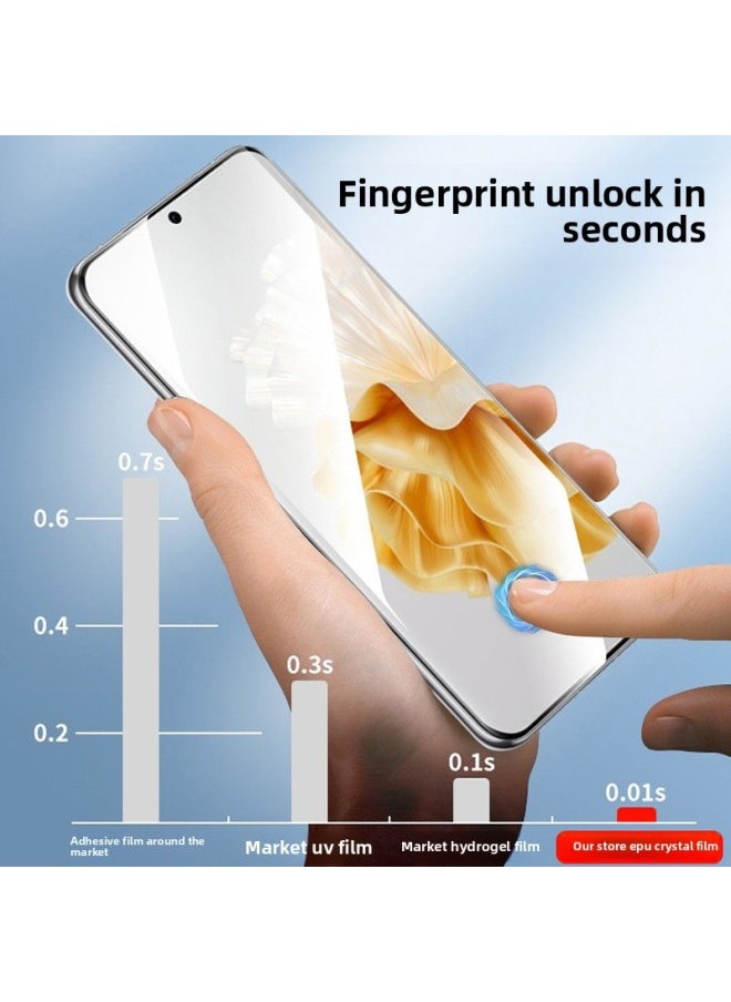 Generic For Red Rice Note14 Water Gel Film Red Rice Note13 Pro HD Seconds Repair EPU Crystal Film Wholesale-Color:Hd [full Screen Tpu Hydrogel Film] Boxed-Size:Redmi Note11 Pro/+ 6.67inch (overseas Version)/(chinese Version)  - Image 4
