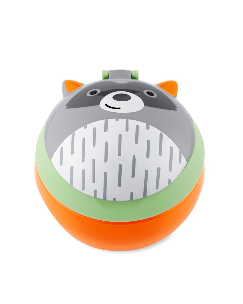 Skip Hop Baby Snack Container, Mealtime Snack Cup, Raccoon - Image 3