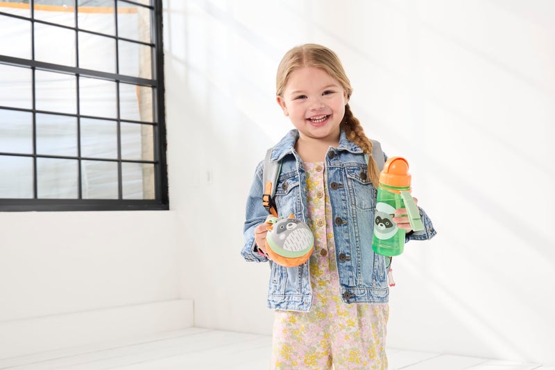 Skip Hop Baby Snack Container, Mealtime Snack Cup, Raccoon - Image 4