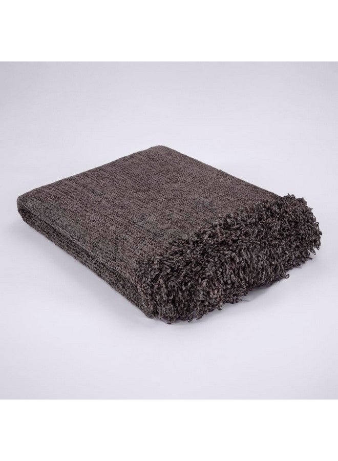 Sleepyhead Sleepyhead Premium Soft Chenille Throw for Sofa, Bed & Couch (72"X48" Inches Grey)| TC - 210 - Image 3