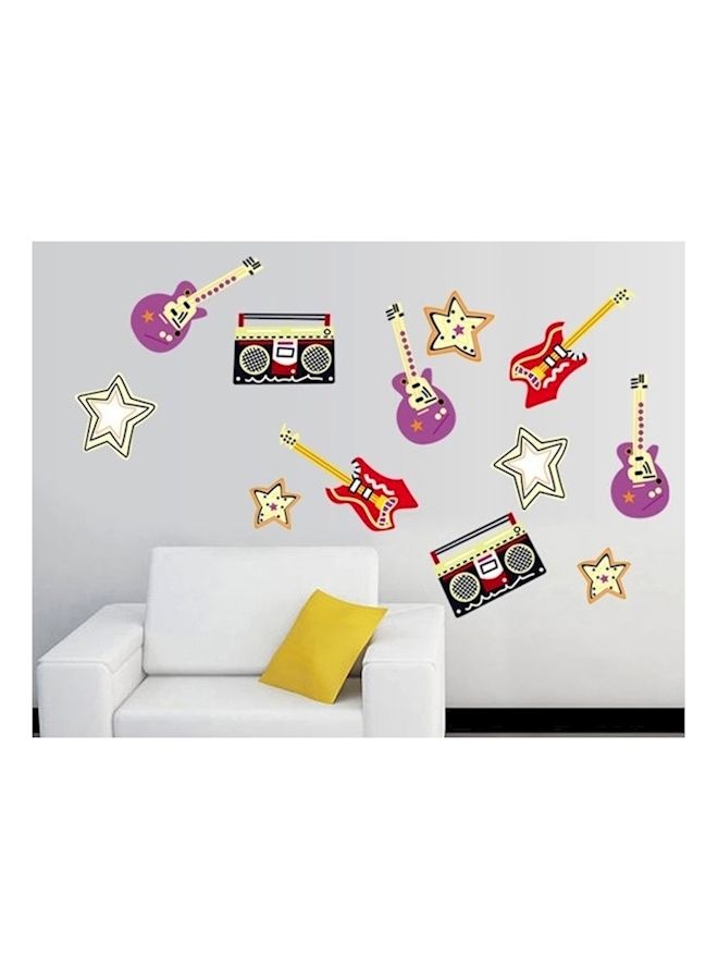 NIBEMINENT Cartoon Background Wall Decoration Stickers Paper For Living Room Multicolour 60x90cm - Image 2