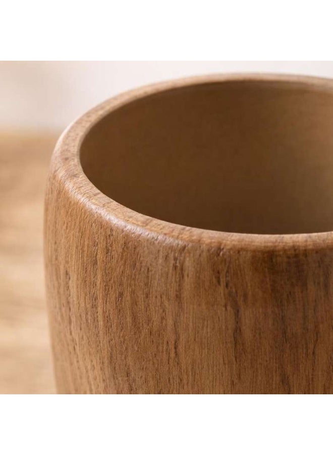 Pan Home Natural Wooden Tumbler for Home - Image 2