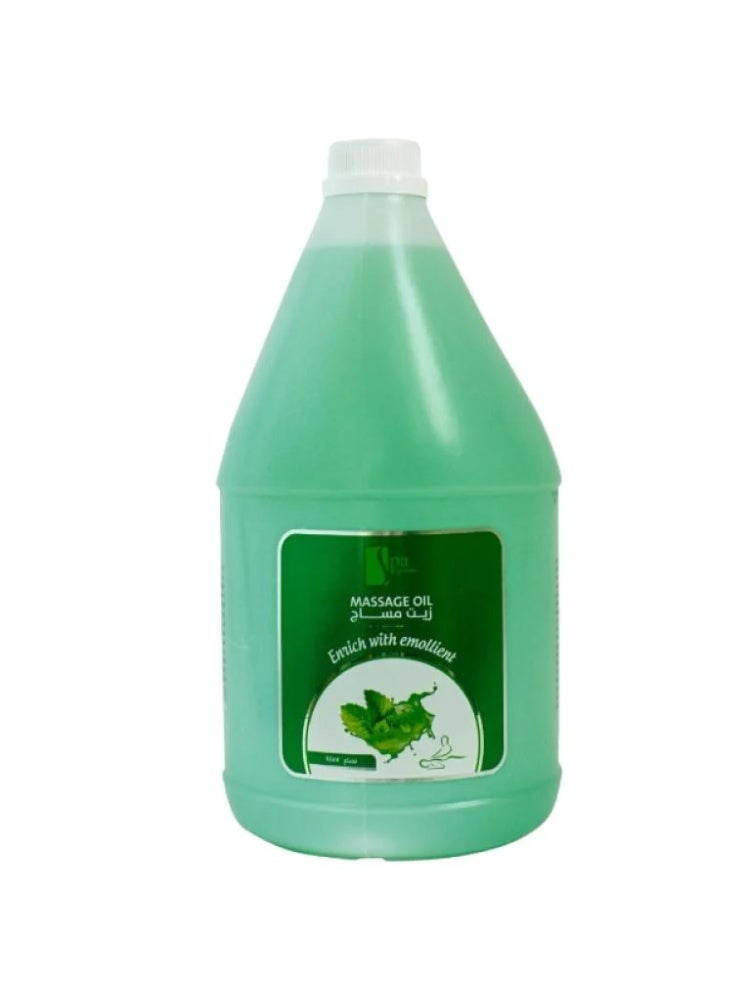 Spa System Massage Oil, Peppermint 1 Gallon