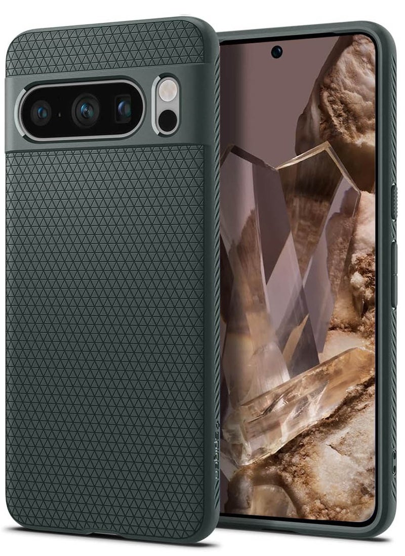 Spigen غطاء حماية Liquid Air لهاتف Google Pixel 8 Pro - أخضر داكن  - Image 1