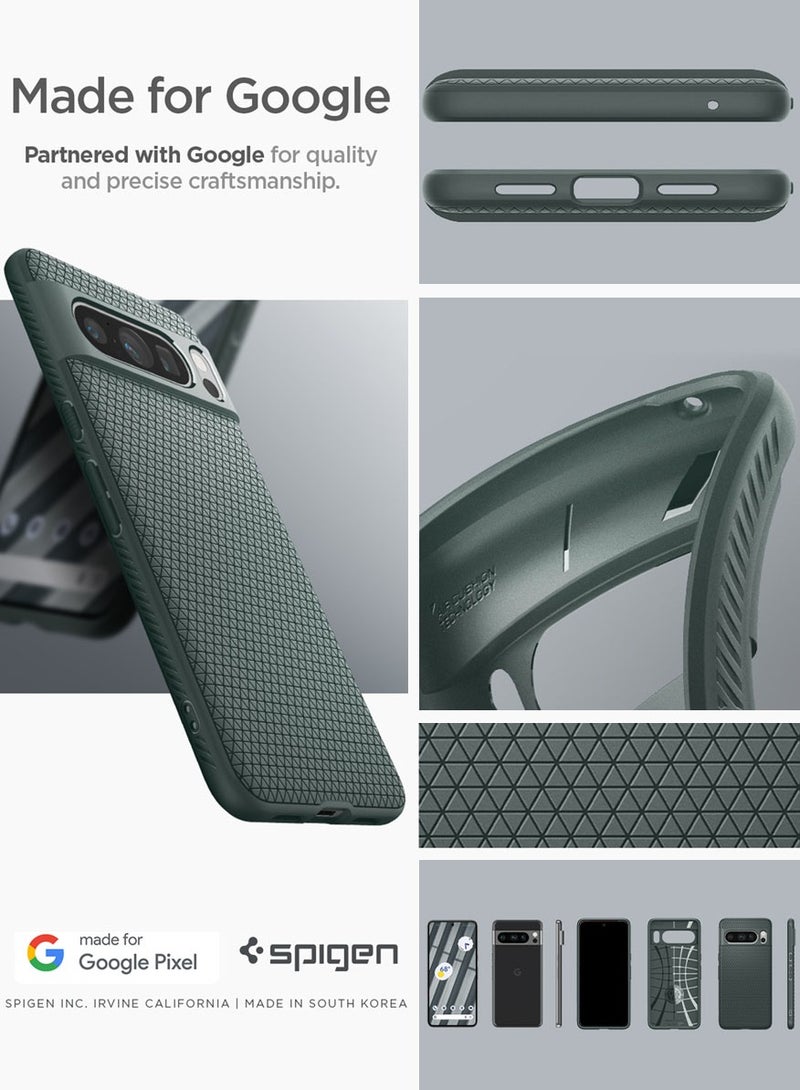 Liquid Air for Google Pixel 8 Pro Case Cover - Abyss Green