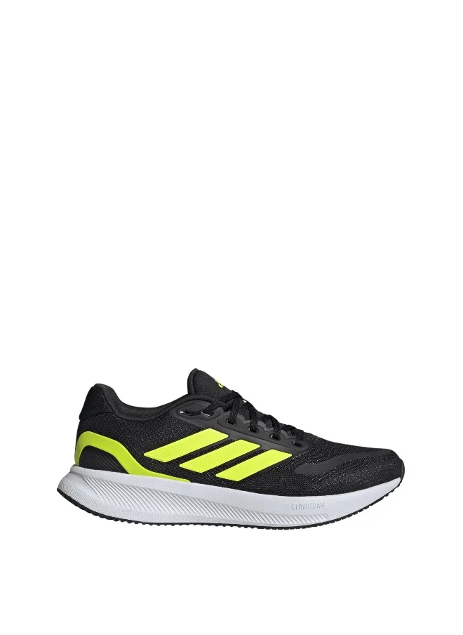 اديداس adidas Runfalcon 5 Black Running Shoes 5.5