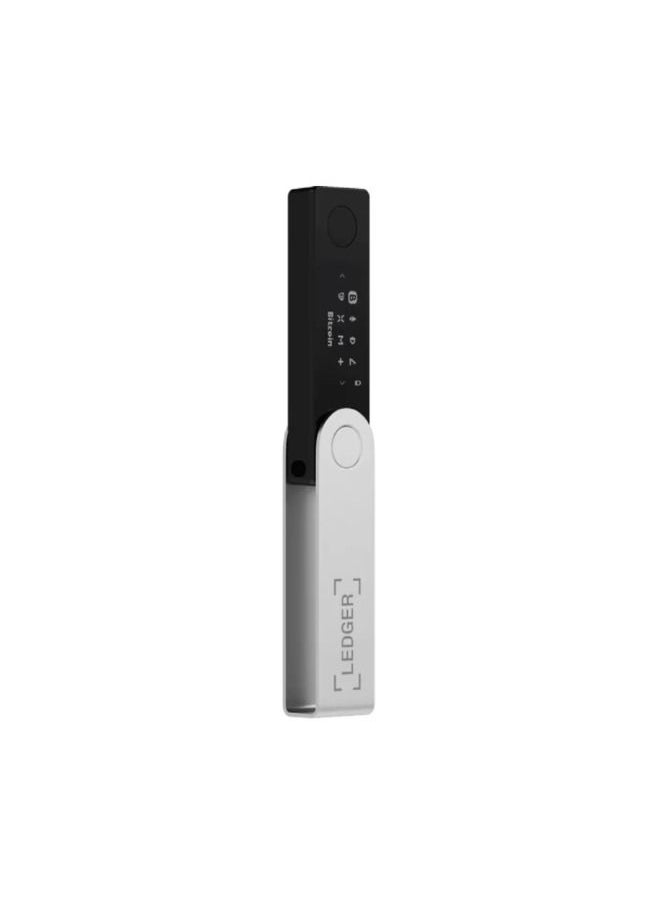 Ledger Nano X Hardware Wallet | Safest Crypto & NFT Cold Storage, Big Screen + Wireless Bluetooth & Type-C Connectivity, 5000+ Coins Supported, for iOS & Android, MacOS & Windows - Black  - Image 1