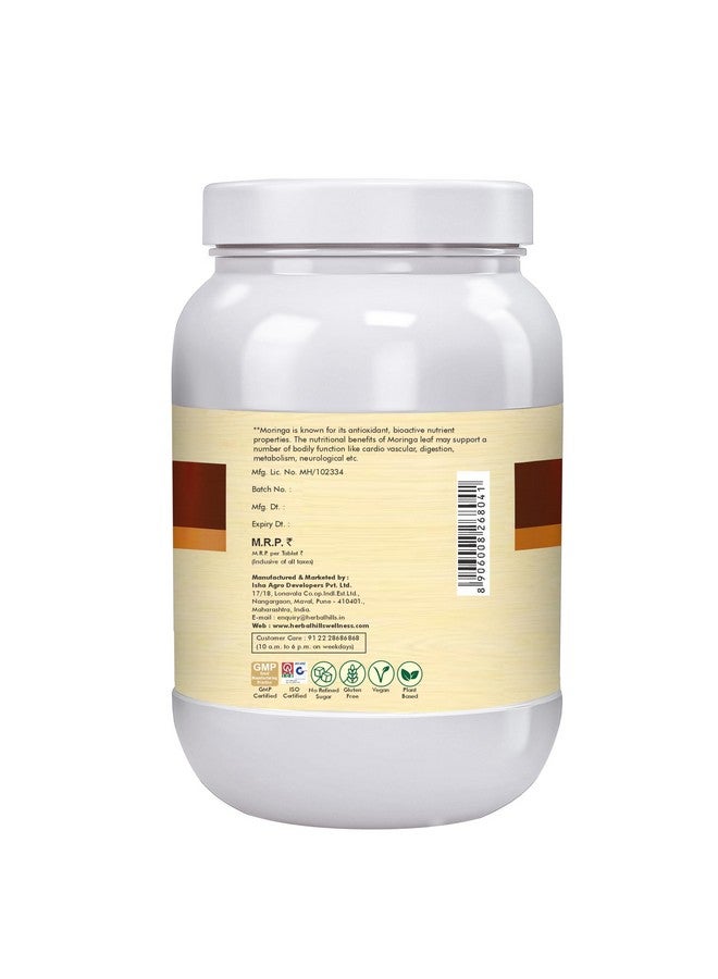 Herbal Hills Moringa Tablets (700 Tablets (Pack of 2)) - Image 3