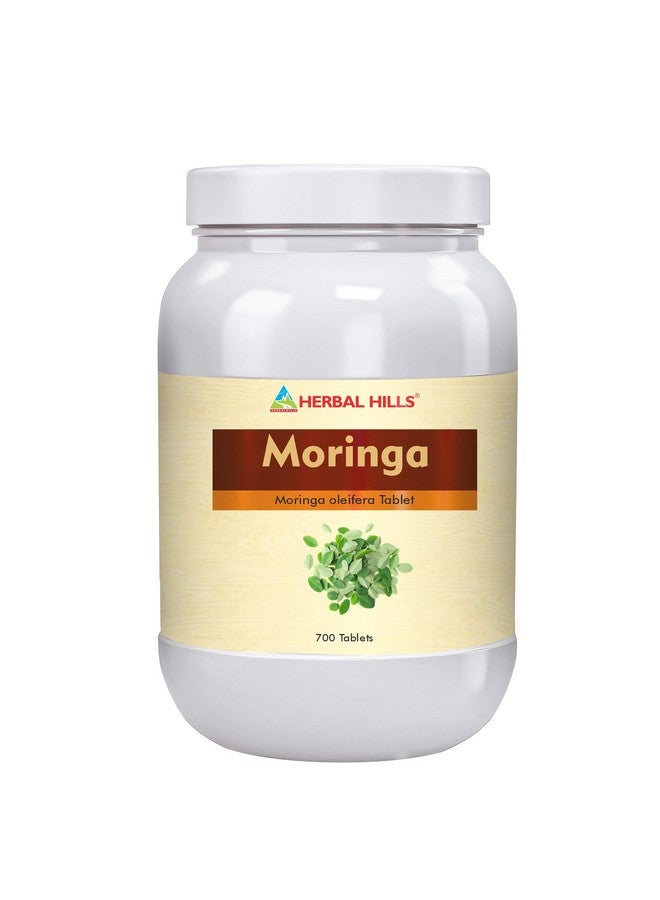 Herbal Hills Moringa Tablets (700 Tablets (Pack of 2)) - Image 1
