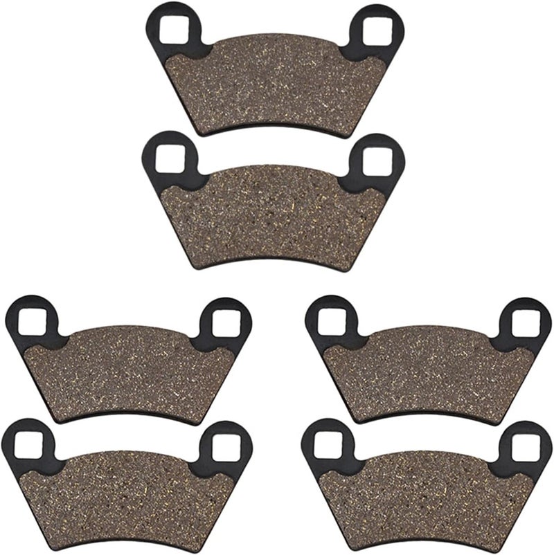 QASULER Motorcycle Brake Pads for POLARIS Ranger XP 700 - Image 4