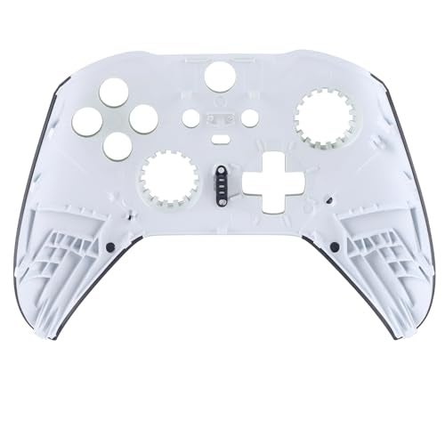 BSUZUN OEM Back and Front Housing Shell Replacement Kit for Xbox Elite Series 2 Controller - Includes Faceplate, Grip Cover, and Repair Tools (Halo-Green) - Image 4