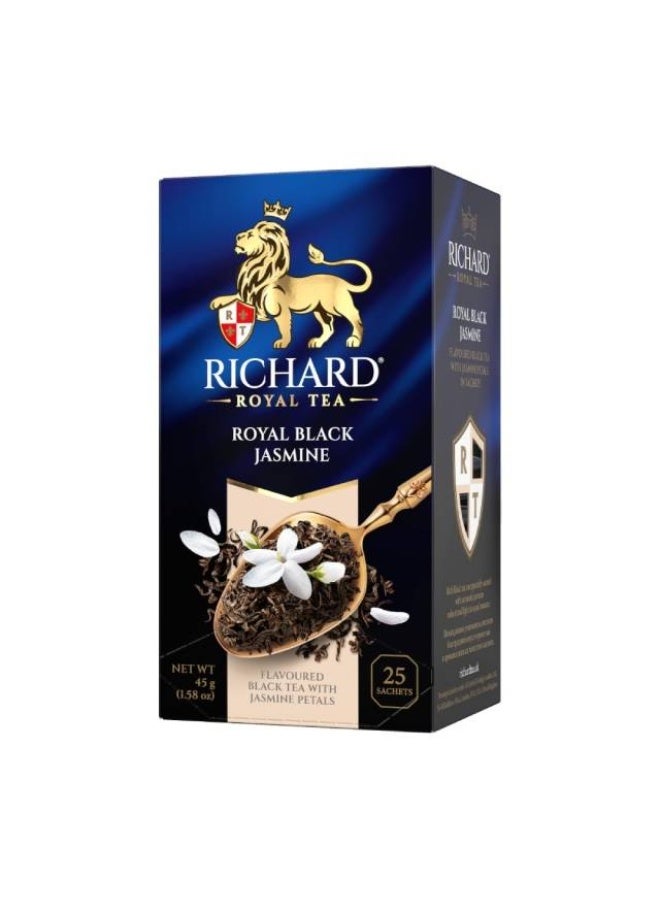 Black Tea Bags, Jasmine - 25 Bags, Russia