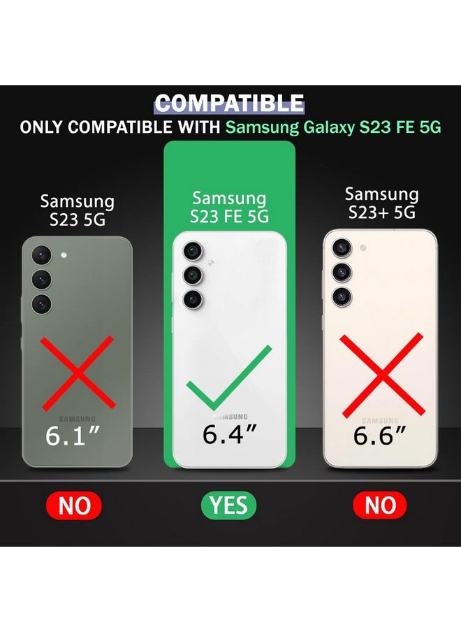 ذا جيفت كارت جراب خلفي أنيق من TheGiftKart لهاتف Samsung Galaxy S23 FE 5G | تصميم واقٍ نحيف | لمسة نهائية غير لامعة للغاية | نتوء حماية للكاميرا | جراب خلفي ناعم من السيليكون لهاتف Samsung S23 FE 5G (أسود)  - Image 2