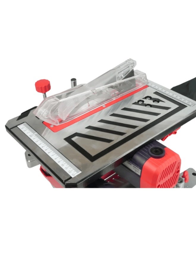 makute 1200W Multi-Purpose Table Saw 210mm Blade | 5300RPM High Precision Cutting Machine for Wood, Plastic & Metal | Adjustable Angle Cutting | Professional Carpentry Power Tool MS122-210F - Image 3