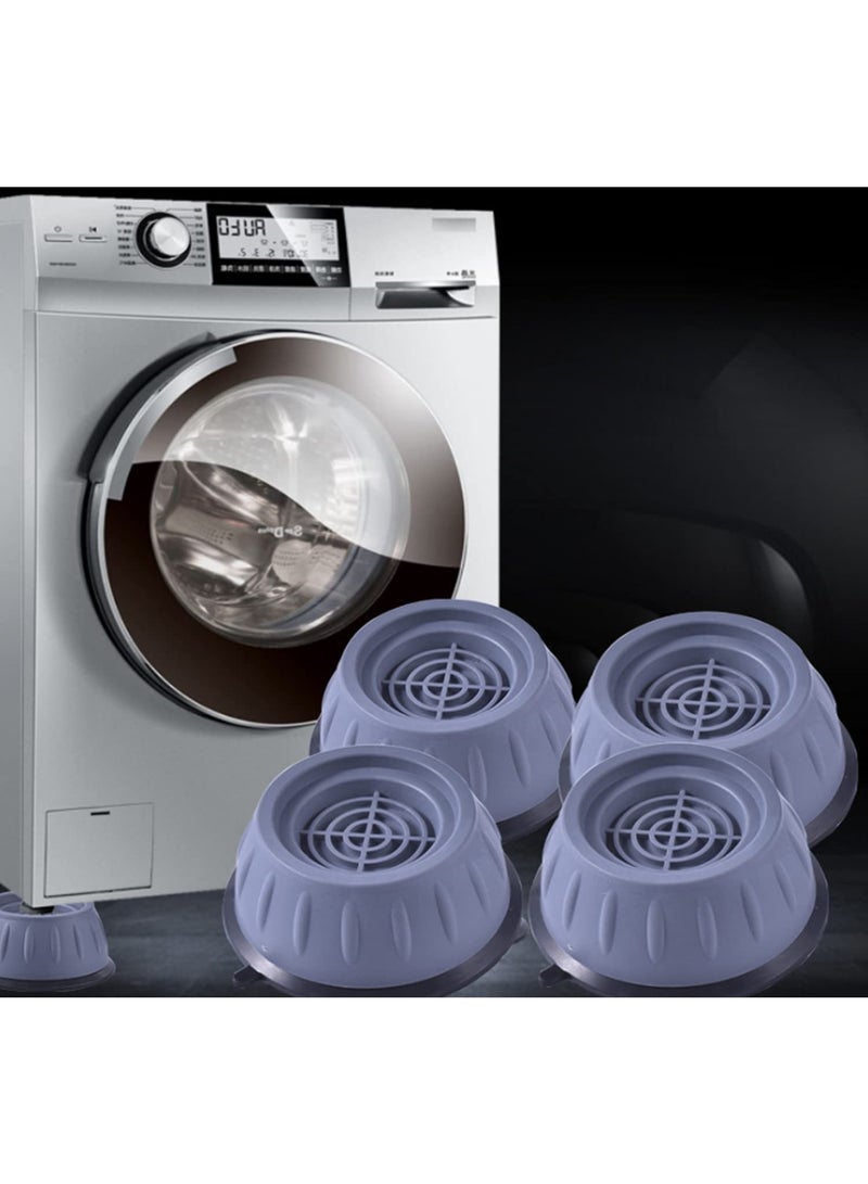 4x Washing Machine Foot Pads, Shock and Noise Cancelling, Non-Slip for Washers and Dryers - Image 1