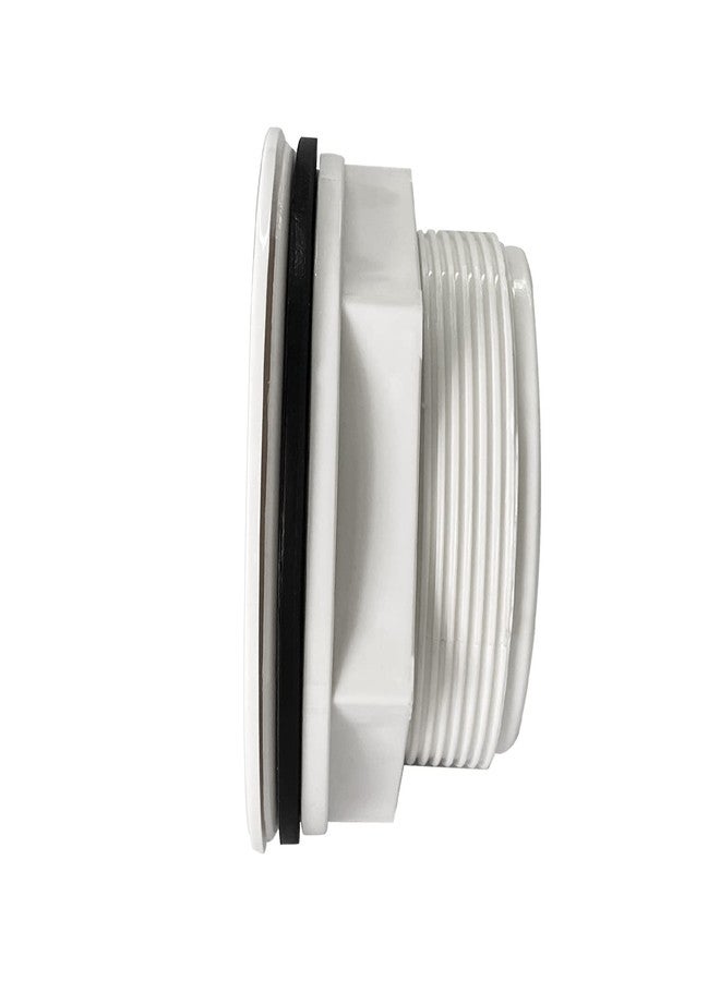 CKB 2 Inch PVC White Filter Shower Drain, White Round Plastic Shower Receiver Drain for Shower Base. - Image 4