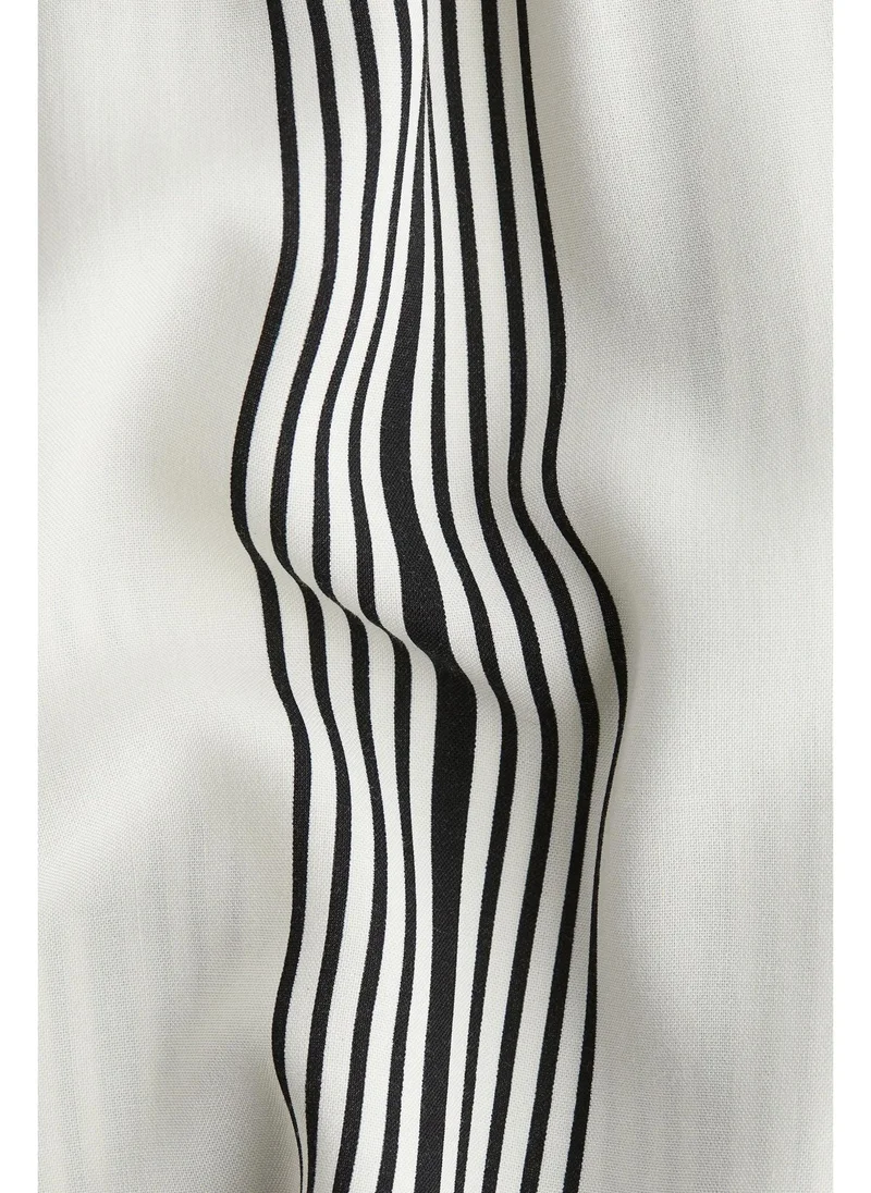 اتش اند ام Cropped pull-on trousers