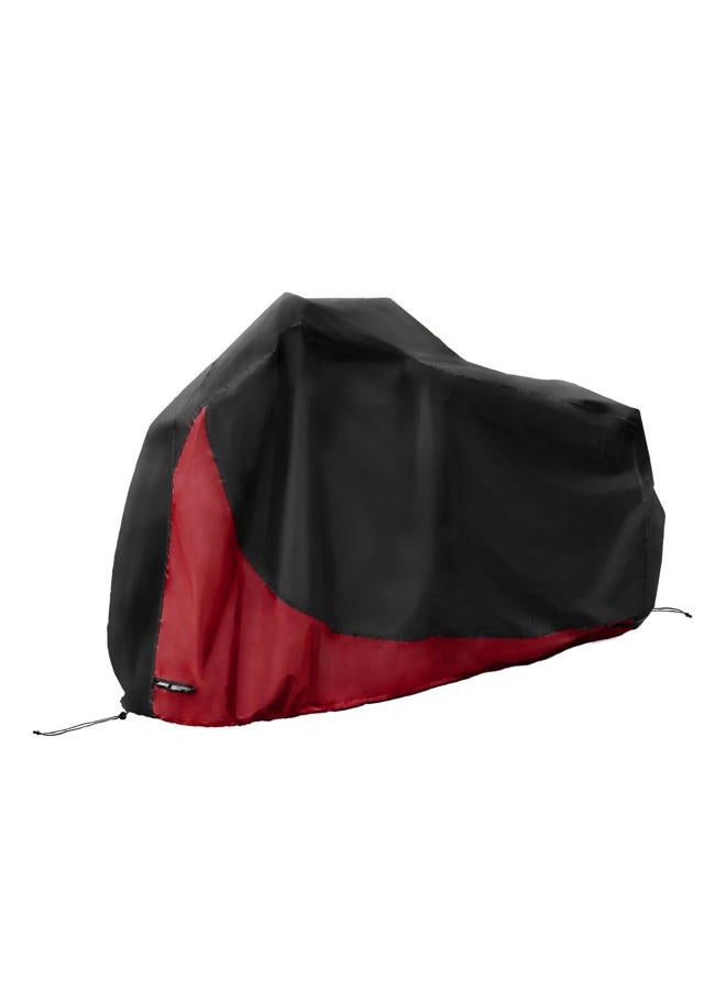 uxcell XL Waterproof Bike Bicycle Cover Electric Bike Dust Snow Rain Cover Protector for Mountain Bikes, Road Bike, Beach Cruisers and Mopeds Scooter fit 29 Inch 2 Bikes Red - Image 1