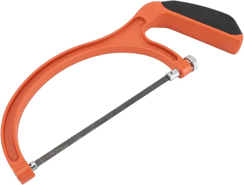 Handsaws Comfortable Grip Lightweight Hacksaw Set with 5 Blades Ideal for Crafting and Cutting Tasks Suitable for Wood Plastic Rubber Glass Optimistic Mindset Encouraging Mini Saw - Image 2