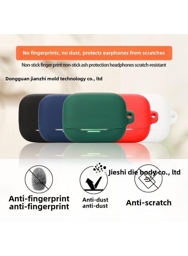 Soundcore K20i Bluetooth Earphone Silicone Protective Case Charging Case Storage Box Durable Soft Shell For Other Brands-Color:Black-Model:K20i  - Image 4