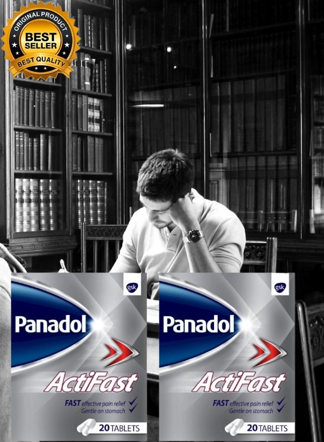 Panadol 2 Pieces Panadol Actifast 20 Tablets - Image 1