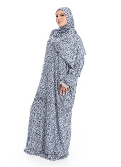 سيزار اسدال صلاة حريمي مزود بنقش ورد  - Image 2