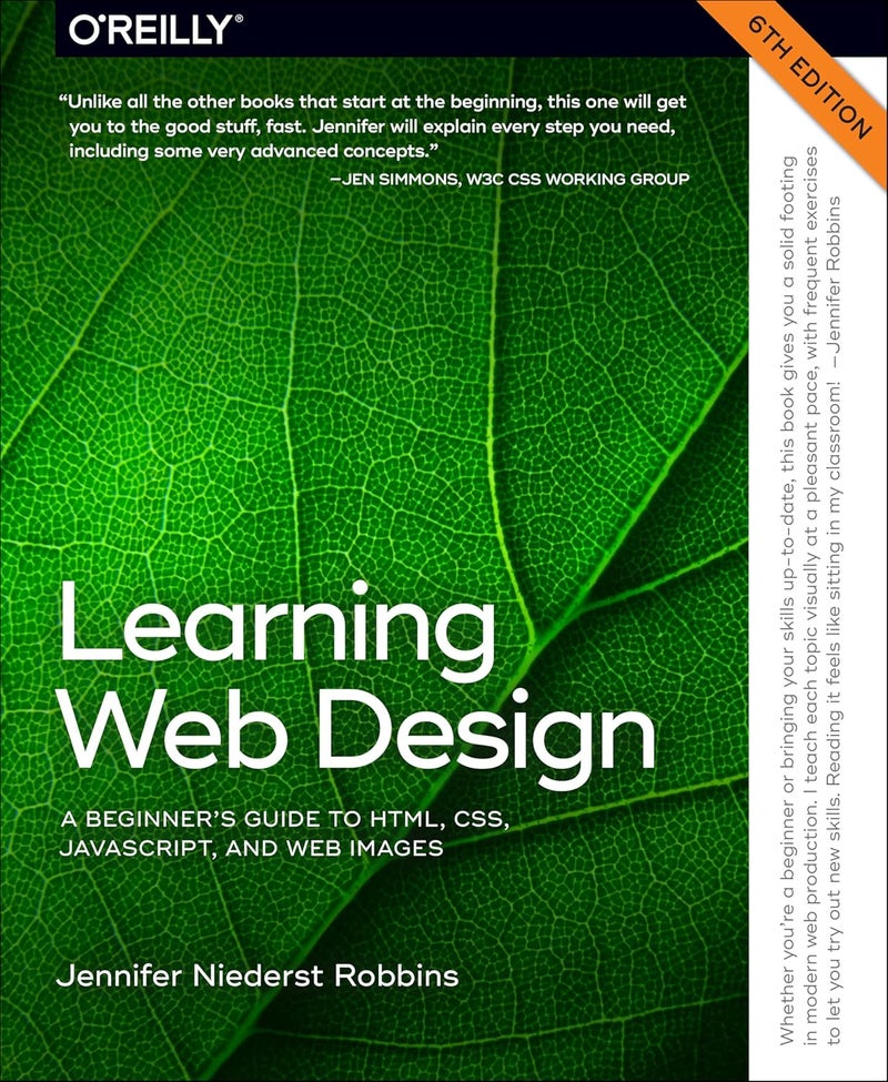 Learning Web Design : A Beginner's Guide to Html, Css, Javascript, and Web Graphics (6TH) - Image 1