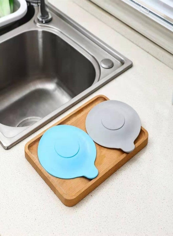 Buildcon 6-Pack Set Kitchen Sink and Bathroom, Drainage Cover, Water Stopper, Drain Cover Water Stopper with Leak Prevention and Odor Blocking Features - Image 3