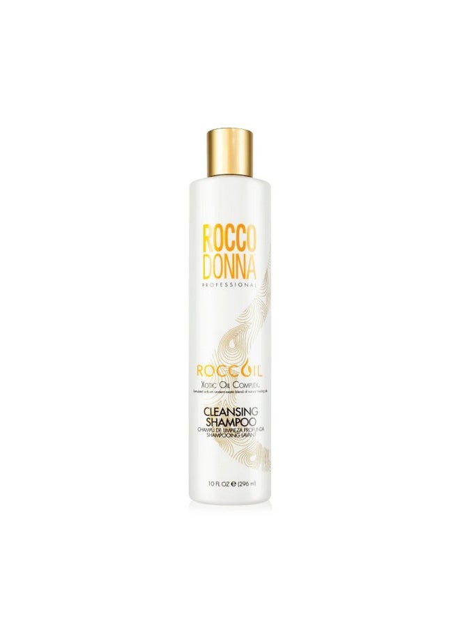 Rocco Donna - Cleansing Shampoo For Deep Detox And Renewal ; Restores Hair Healthy Balance ; Removes Build Ups ; 10 Oz - Image 1