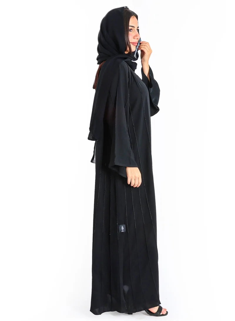 IKKXA Royal Elegance Handwork Abaya AIK5017