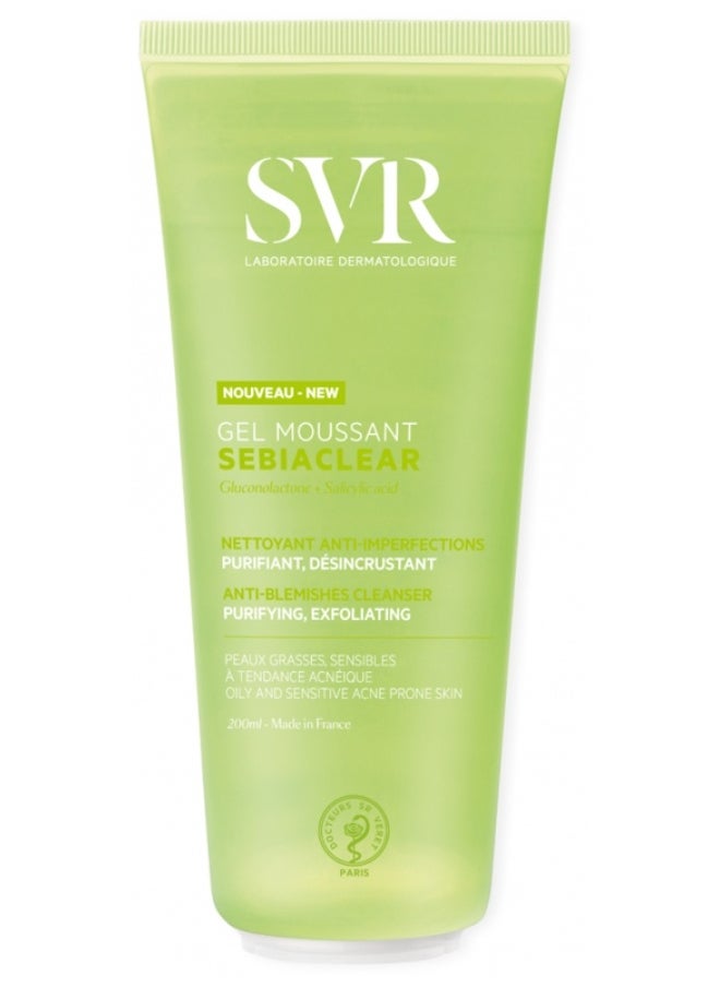 SVR - Gel Moussant Sebiaclear 200 ml - Image 1