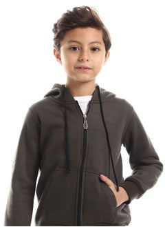 سيزار سوتشيرت هودي بسحاب للجنسين  - Image 3