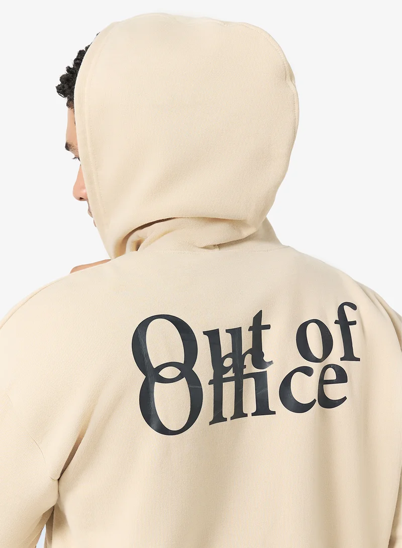 Seventy Five  Graphic Pullover Hoodie for Men | Best Price UAE