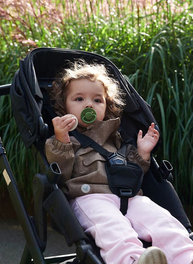 Mininor Round Pacifier Latex 6M Grasshopper - Image 2