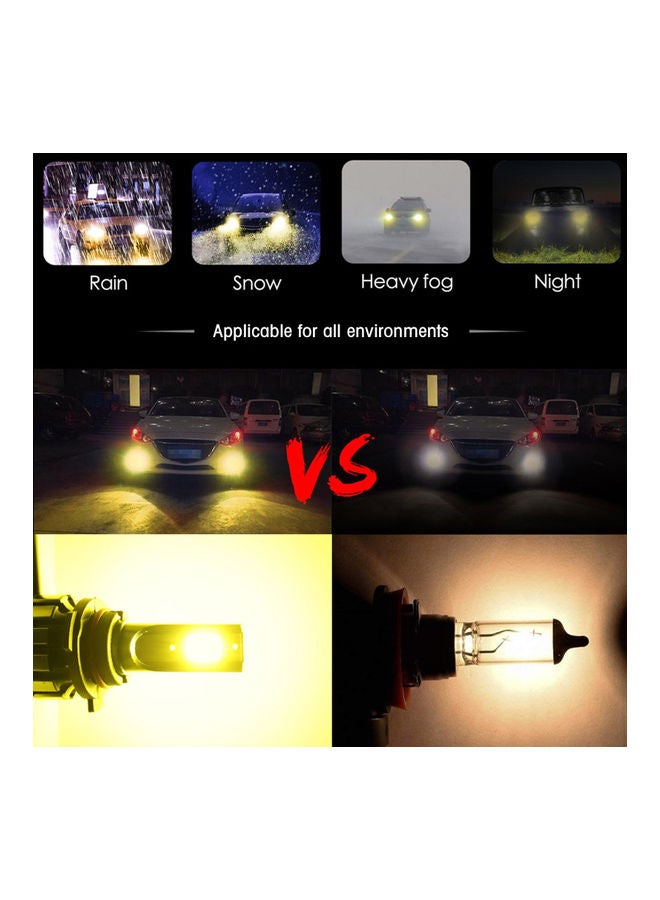 نيبمينينت قطعتي مصابيح ضباب LED للسيارات والشاحنات - Image 2