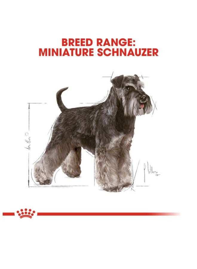 ROYAL CANIN Breed Health Nutrition Miniature Schnauzer Adult 3 KG - Image 3