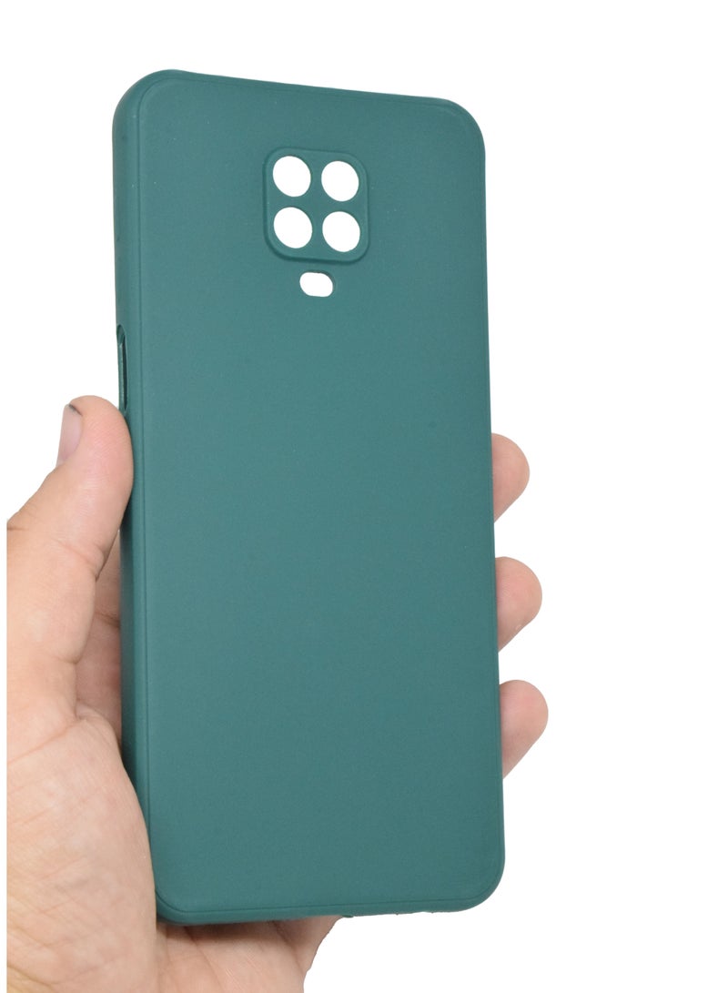 BORTONY Redmi Note 9 Pro Cover Liquid Silicone Protective Case With Camera Protection - Image 1