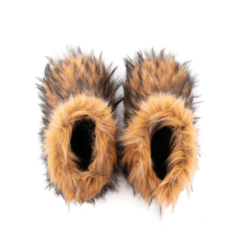 CEPEPRIN Women's Faux Fur Boots Furry Fuzzy Snow Boots Fluffy Winter Boot Warm Comfortable Mid-Calf Boot Outdoor Indoor Flat Shoes - Image 4