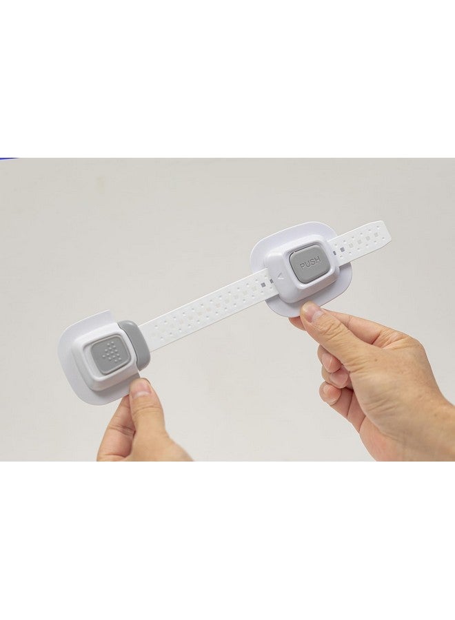 YEYA No Drill Anti Tip Furniture Straps Wall Anchors For Baby Proofing (2024 Upgraded 2P) - Image 2