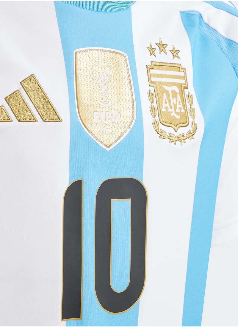 Adidas Youth Argentina Messi Home Jersey