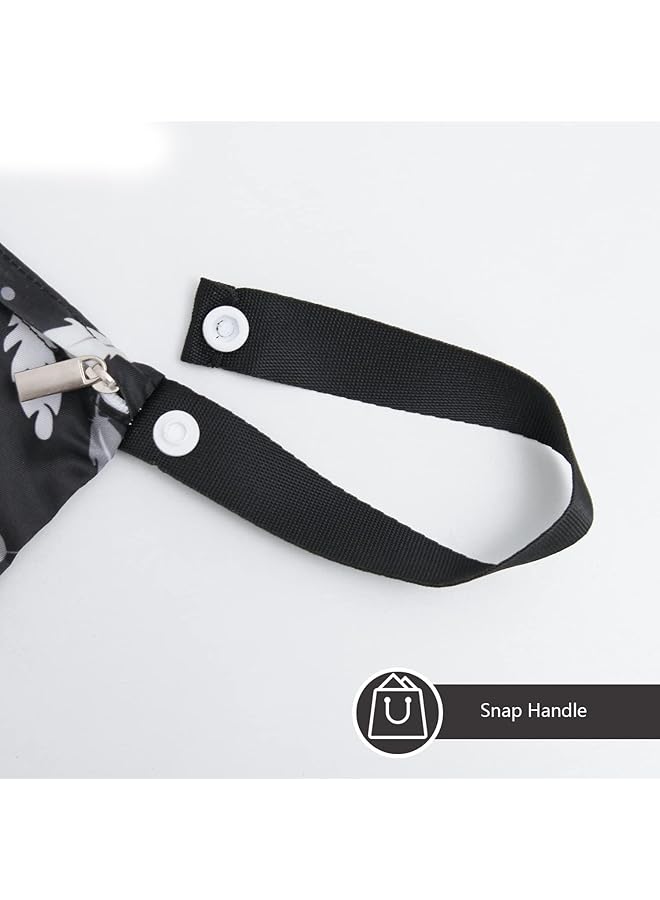 Excefore 3 Pieces Reusable Waterproof Wet Bag Waterproof Reusable Organizer Nappy Pouch For Breast Pump Parts Wet Bag For Swimming Or Wet Clothes Gym Or Travel Bag - Image 4