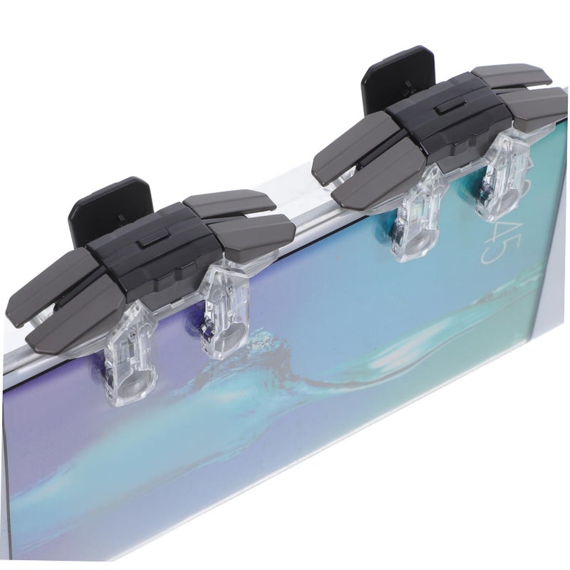 2Pcs Mobile Game Triggers Ergonomic Handle Rapid Fire Buttons Compatible Smartphones Tablets - Image 4