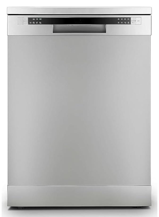 Midea Free Standing Dish Washer 60 Cm 13 Persons 6 Programs 11 L WQP13-5201C-S Silver - Image 1
